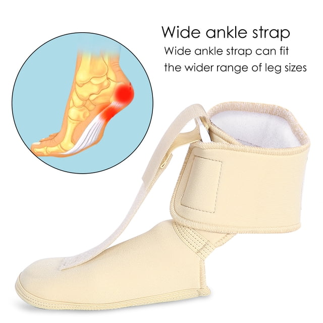 Ankle Joint Support, Ankle Support Brace, Adjustable Foot Drop Orthotics Brace, Foot stress relief Splint