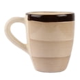 thumbnail image 2 of Taza Prichos Jemaflex de Cerámica con Bandas Café, 2 of 4