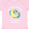 thumbnail image 4 of Inktastic Gigi Loves Me to the Moon and Back Boys or Girls Baby Bodysuit, 4 of 5