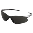 thumbnail image 2 of KleenGuard (formerly Jackson Safety) Nemesis VL Safety Sunglasses (25704), Sporty Frameless Design, UV Protection, Scratch Resistant, Smoke Lens with Gunmetal Temples, 2 of 4
