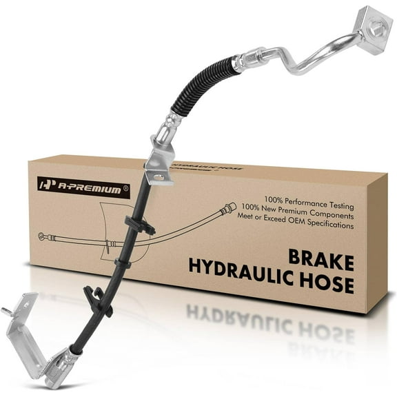 A-Premium Front Driver Brake Hydraulic Hose Compatible with Select Ford Models - For Mustang 2005-2014 - Replace# 8R3Z2078G