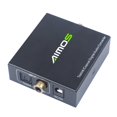 thumbnail image 1 of Coaxial to Optical Adapter Digital Audio Converter for TV Game Console Amplifier Speaker, 1 of 8