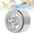 thumbnail image 4 of Aramox 1.9 Inch Beadlock Wheels Aluminum Alloy 5 Hole Silver Rims Non Staining Lock Tire RC Wheel Rims Wheel Hub,Wheel Rims,RC Rims, 4 of 8