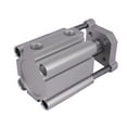 thumbnail image 4 of Double Acting Guide Rod Compact Air Pneumatic Cylinder Built-in Magnet Model- CDQMB12 16 Bore 12 16mm Stroke 5-50mm ,Double Acting, 4 of 6