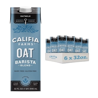 Califia Farms Oat & Almond Milk Variety Pack — Shelf-Stable, Unsweetened, Vegan (6 Pack)