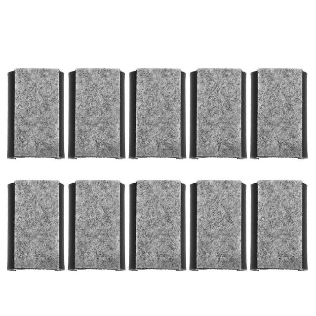 10pcs Furniture Pads U-shaped Chair Leg Caps Furniture Felt Pads Floor Protectors