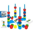 thumbnail image 1 of maskred Board Game Learning Cards Educational Science Magnets Toys Kids Gift Matching Rings for School Family, 1 of 5