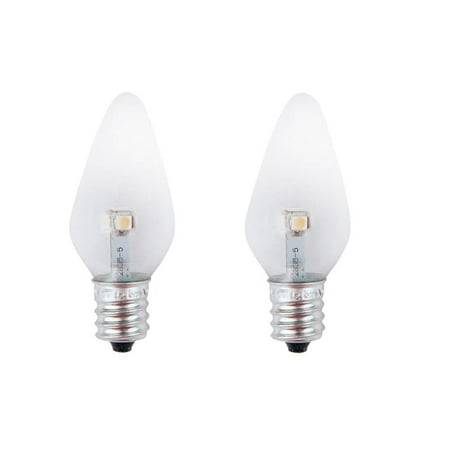 meridian 7w equivalent bright white 1w led clear c7 non meridian soft white led night light