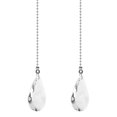thumbnail image 1 of 2pcs Ceiling Fan Pull Chain Fan Chain Extender Shell Shape Pendant Lamp Supply, 1 of 8