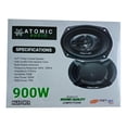 thumbnail image 4 of Bocinas Coaxiales Atomic Audio IRON69 900 Watts 6x9 Pulgadas 4 Ohms 5 Vías, 4 of 7