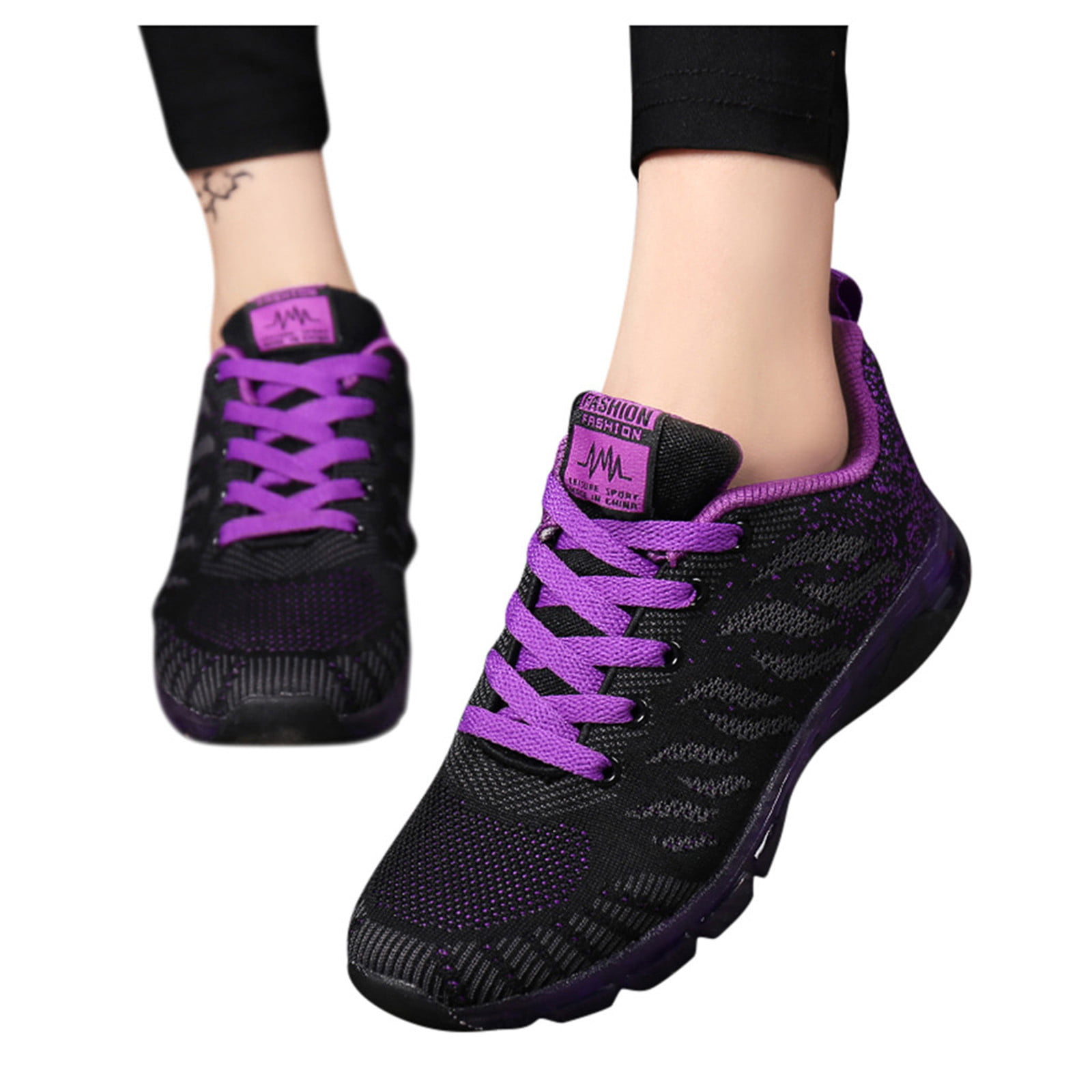 Details about  / Outdoor Womens Breathable Casual Mesh Sneakers Lace Up Runing Sport Single Shoes