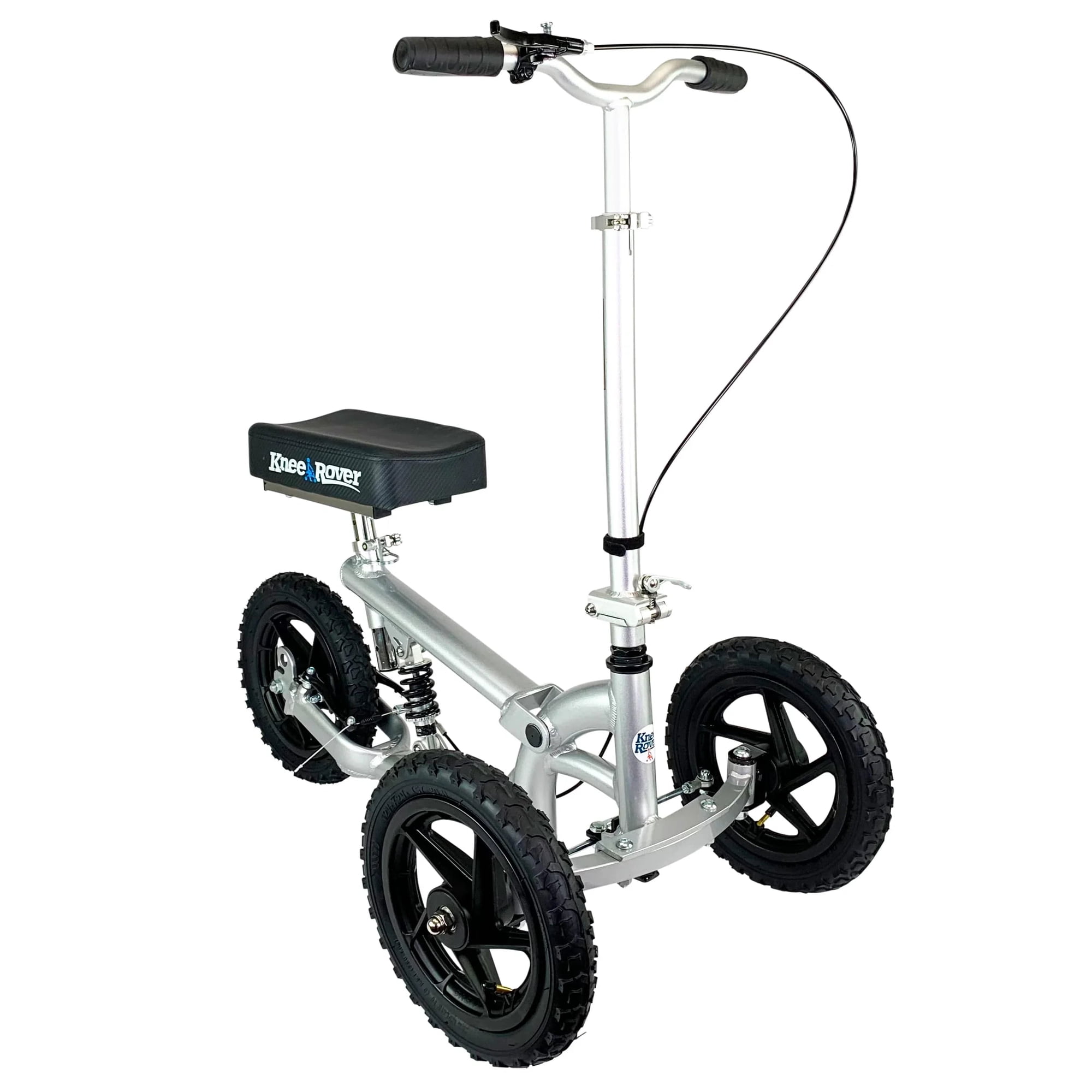 KneeRover PRO All Terrain Knee Scooter with Shock Absorber for Leg and Foot Surgery