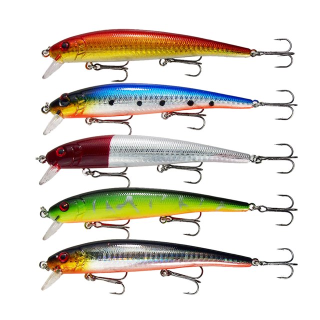Greeniant señuelos de pesca cebo minnow bass Señuelo flotante aparejos de pesca Ganchos Pescar Greeniant DJ0002-00