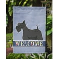 thumbnail image 3 of Carolines Treasures CK3619GF Scottish Terrier Welcome Garden Size Flag, 3 of 3