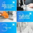 thumbnail image 2 of Pumice Cleaning Stone with Handle Toilet Bowl Cleaner Hard Water Ring Remover for Bath/Pool/Kitchen/Household Cleaning, 2 of 6