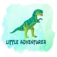 thumbnail image 2 of Watercolor Decal Little Adventurer Living Room Wall Decal for Family Little Adventurer Lettering Art Quotes Cute Themed Room Décor - Size: 10 In x 9 In, 2 of 5