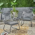 thumbnail image 3 of Woven Rope Club Chairs with Comfortable Seats / Perfect for Outdoor Leisure, 3 of 6