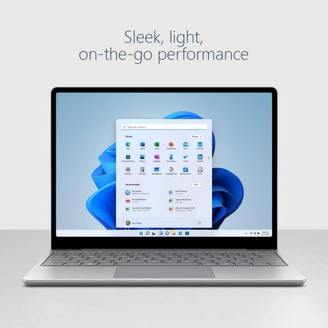 Microsoft Surface Ordinateur Portable Go 3 / Écran Tactile PixelSense 12,4 Pouces (Intel Core i5 1235u/16 Go Ram/256 Go SSD/Intel Graphics) Garantie Microsoft 1 An