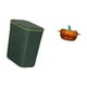 thumbnail image 5 of Cesto de basura con forma de calabaza que ahorra espacio, con tapa, ideal para cocina, baño, taller, cuarto de manualidades, tarro de , conten, 5 of 8