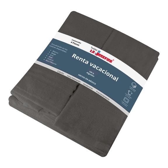 Set Vacacional de Toallas La Josefina Oxford