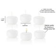 thumbnail image 3 of D'Light Online 2 Inch Medium White Floating Candles - Case of 96, 3 of 39