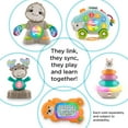thumbnail image 6 of Fisher-Price Linkimals Happy Shapes Hedgehog Baby Learning Pull Toy with Lights & Music, 6 of 7