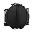 thumbnail image 1 of Bolsa de almacenamiento portátil para balones de baloncesto, fútbol y fútbol con correa para el hombro (negra), 1 of 9