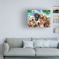 thumbnail image 2 of Trademark Fine Art Howard Robinson Happy Dogs Canvas Wall Art - 24x32, 2 of 5