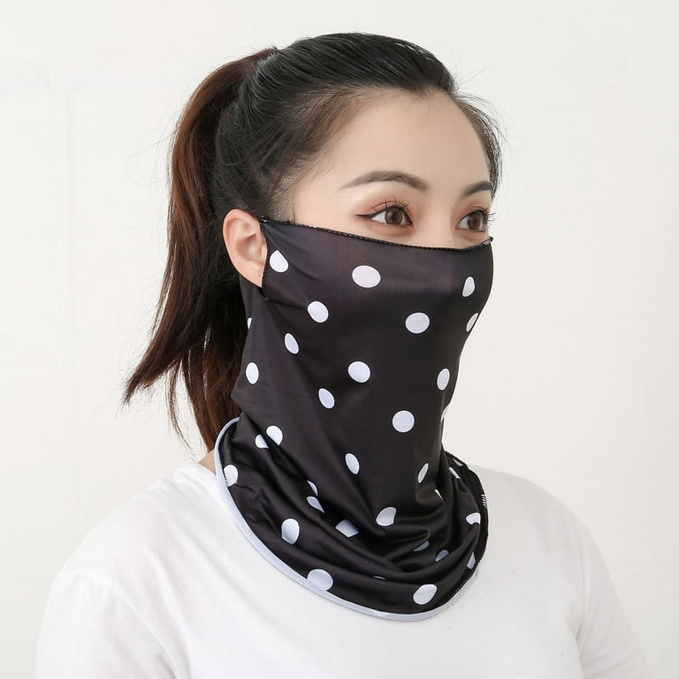 Prolriy Motorcycle Head Wrap Women Men Scarf Mask Bandana with Ear