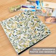 thumbnail image 4 of FORMRS 3 Ring Photo Album 4"x6" Self Adhesive Large Capacity PU Leather Cover, Autumn Greenery, 4 of 8