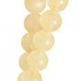 thumbnail image 3 of KLKCMS 2 Strand 6mm Yellow Jade Round Gemstone Loose Beads 15.5 Inch, 3 of 4