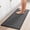 Black-17.3"x47" (Rectangular), variant on Kitchen Mat 1 Cushioned Non Slip Rugs For Floor Absorbent Runner Comfort Standing Mats Washable Office Home (grey 17.3"x30")