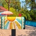 thumbnail image 6 of Summer Boho Sun Mailbox Cover Magnetic Standard Size 21" x 19", Sunshine Bohemian Decorative Post Letter Box Wrap Decor, Seagull Seasonal Garden Yard Outdoor Decoration, 6 of 6