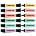 thumbnail image 2 of Labymos Highlighter Text-marker Chisel Point Marker Pen, 6 Assorted Pastel Colors Large Ink Reservoir Quick, 2 of 8