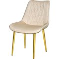 thumbnail image 3 of Set 2 Sillas Comedor Tapizadas Terciopelo Elegantes, 3 of 5