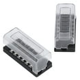 thumbnail image 4 of Fuse Blocks, 6 Way Professional Abrasion Resistant Fuse Box Holder Reliable Safe Insulated  For RV For Boat, 4 of 8