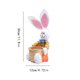 thumbnail image 2 of Cesta de Pascua Caramelo Cesta de Conejo de Pascua Arte Diversión Jardín de Infancia Cesta Colorida Animal Cesta Pequeña Cesta Pequeña de Pascua, 2 of 2