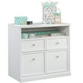 thumbnail image 3 of Pemberly Row 4-Drawer Modern Engineered Wood Storage Cabinet in White, 3 of 14