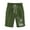 AD-Army Green, variant on QATAINLAV Womens Linen Summer Beach Shorts Casual Drawstring Elastic High Waisted Bermuda Shorts Fashion Cute Print Knee Length Shorts with Pockets Army Green M Ofertas Flash