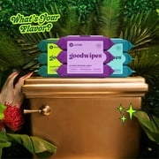goodwipes Flushable Butt Wipes, Lavender Scented, 3 Pack, 150 Total Wipes