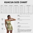 thumbnail image 7 of KUACUA Women's Sleeveless Workout Dress, Built-in Bra & Shorts with Pockets, Athletic Dress for Golf Sportwear Tennis Dress Black, 7 of 7