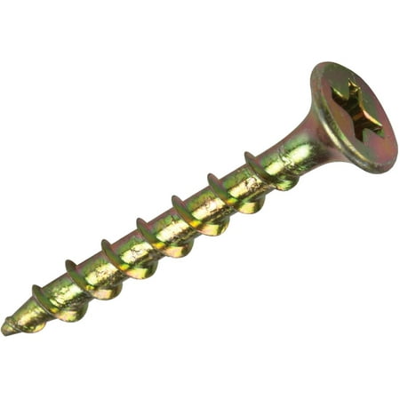 

PrimeSource Do it Coarse Thread Yellow Zinc Multipurpose Drywall Screw #6 X 1-5/8 In.