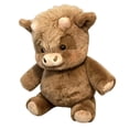thumbnail image 2 of Luckky Fluffy Highland Cow Plush Plaything,Soft Furry Stuffed Running Cow Animal Doll,for Stress Relief and Emotional Comfort,Fluffy Companion Plaything for Adults Alike, 2 of 7