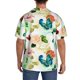 thumbnail image 3 of Fotbe Floral Vintage Camisa Estampada de Manga Corta para Hombre, Casual de Verano, Estilo Playero, Sin Arrugas-Small, 3 of 5