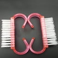thumbnail image 2 of 1Pcs Nail Art Dust Cleaning Brush Scrubbing Pedicure Clear Decorative Tools Random Color, 2 of 4