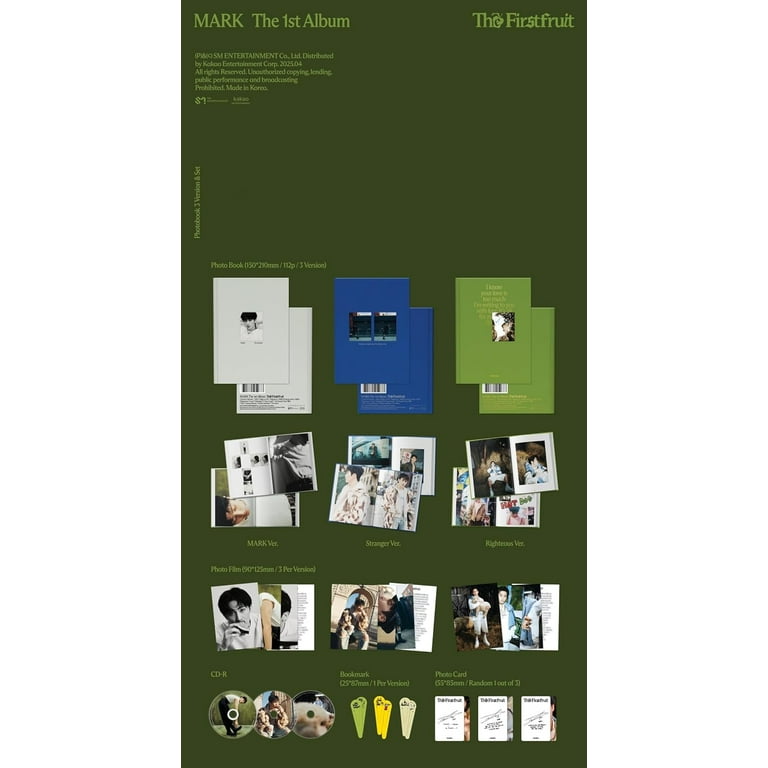 MARK - [THE FIRSTFRUIT] 1st Album PHOTOBOOK STRANGER Version