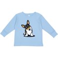 thumbnail image 3 of Inktastic Tri Color Corgi Boys or Girls Long Sleeve Toddler T-Shirt, 3 of 5