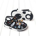 thumbnail image 6 of EnJoCho Summer Children Toddler Shoes Girls Sandals Flat Bottom Non Slio Open toe Slip Breathable Soft Cartoon Space Pattern Toddler Unisex Casual Sports Shoes Indoor Outdoor Wear, 6 of 8