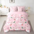 thumbnail image 2 of Castle Fairy Kids Children Xmas Snowman Twin Bedding Sets 7-Piece,Merry Christmas Bedding Comforter Set Microfiber,Happy New Year Breathable Sheet Sets,Ultra Soft Home Decor,Reversible, 2 of 8