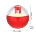 thumbnail image 3 of Desktop Mini Humidifier, Home Ultrasonic Mist Maker, Quiet Operation, Modern Design, For Bedroom/Living Room, Rehydration, Portable, Stainless Steel, For Office/Travel, 200ml Tank, Energy-Efficient,, 3 of 9